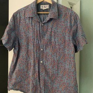 Penguin Men's XL Button Down Casual Short Sleeve Shirt